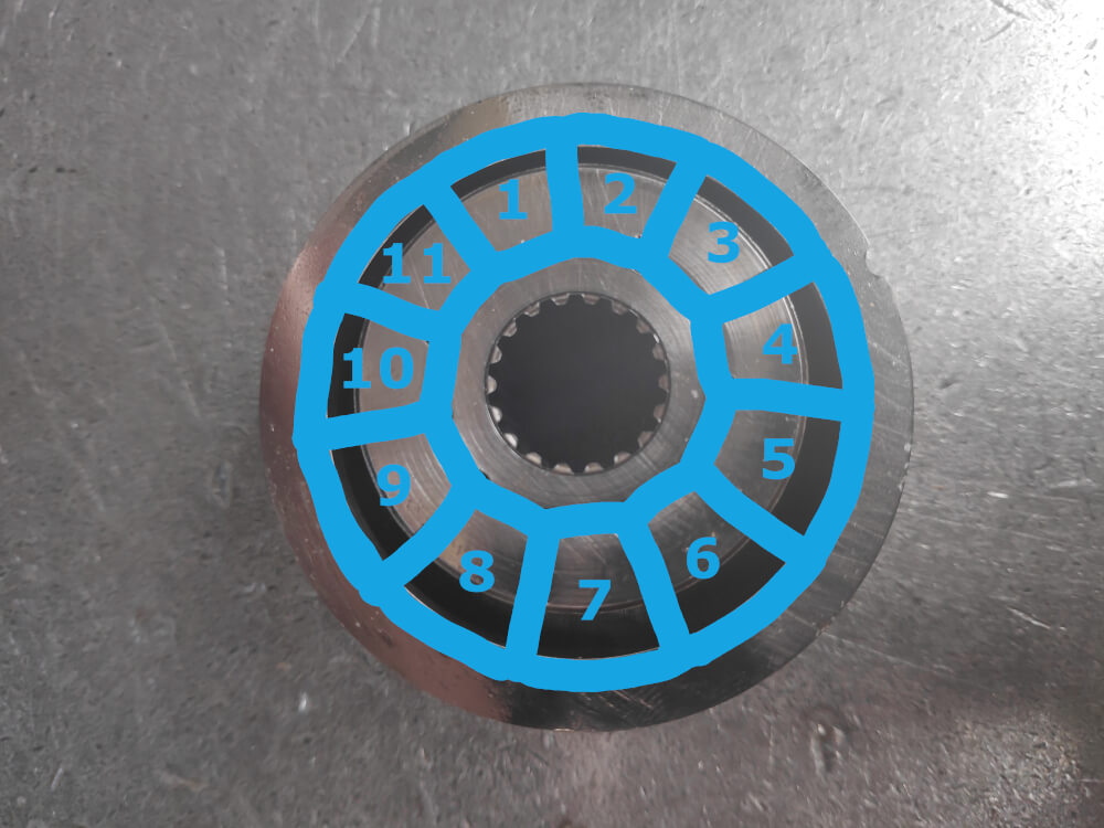 How Energy Steering Pump works 14 When the steering pump is spinning, all vanes will be pushed outward against the pump housing. This creates chambers to carry the power steering fluid around.