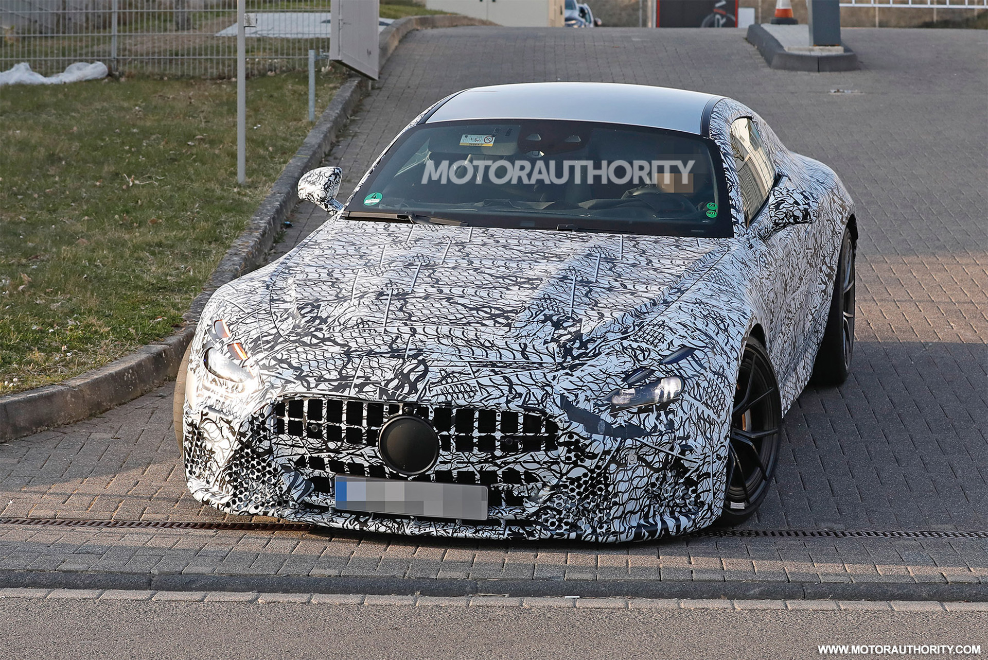 1649087776 2024 Mercedes Benz AMG GT spy shots and video Redesigned sports