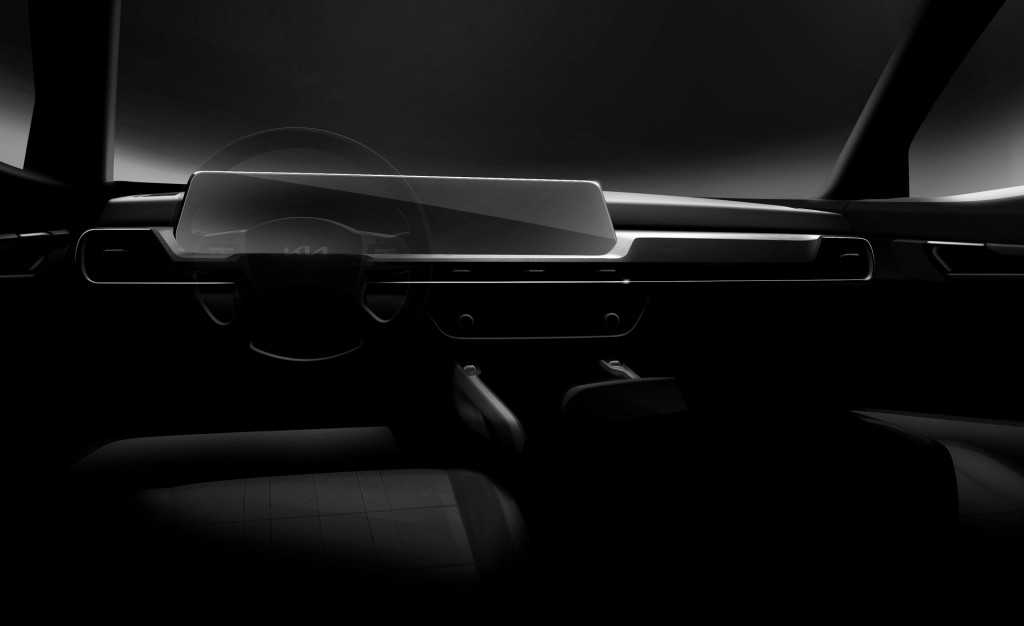Teaser for 2023 Kia Telluride debuting on April 13, 2022