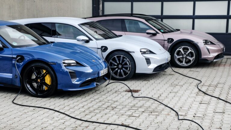 1649870358 Charged EVs Porsche demonstrates V2G application with five Taycans