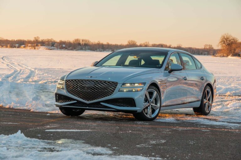 1650976265 2022 Genesis G80 Sport nips at BMWs heels