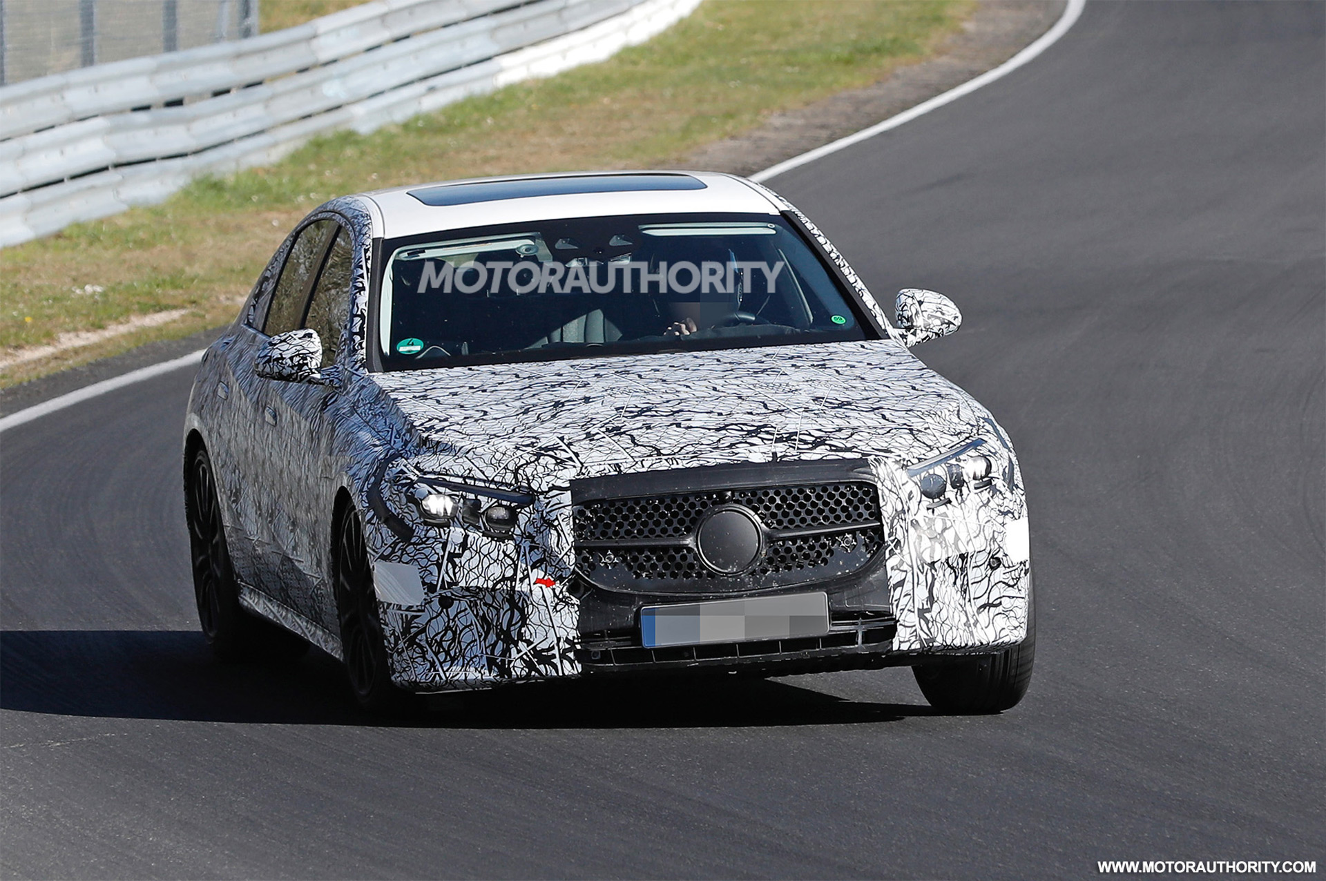 2024 Mercedes Benz E Class spy shots and video Next gen mid sizer takes