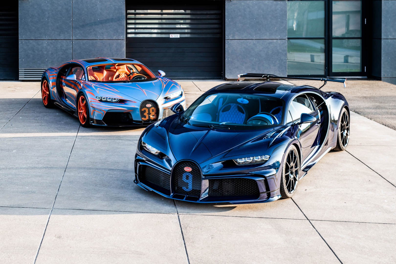 Bugatti Reveals Two Bespoke Sur Mesure Cars Inspired by Light