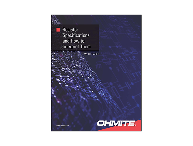 Charged EVs Resistor specifications for EVs download free whitepaper