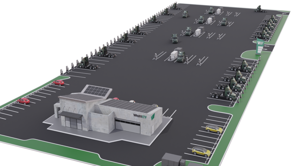 Charged EVs Truck as a Service startup WattEV orders 50 Volvo VNR