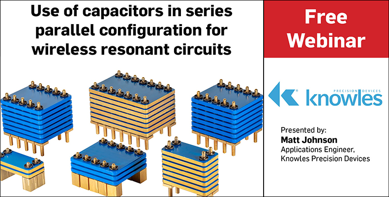 Charged EVs Use of capacitors in series parallel configuration