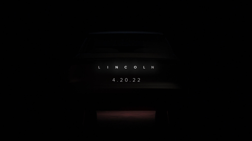 Lincoln electric vehicle concept teased ahead of debut on April 20, 2022