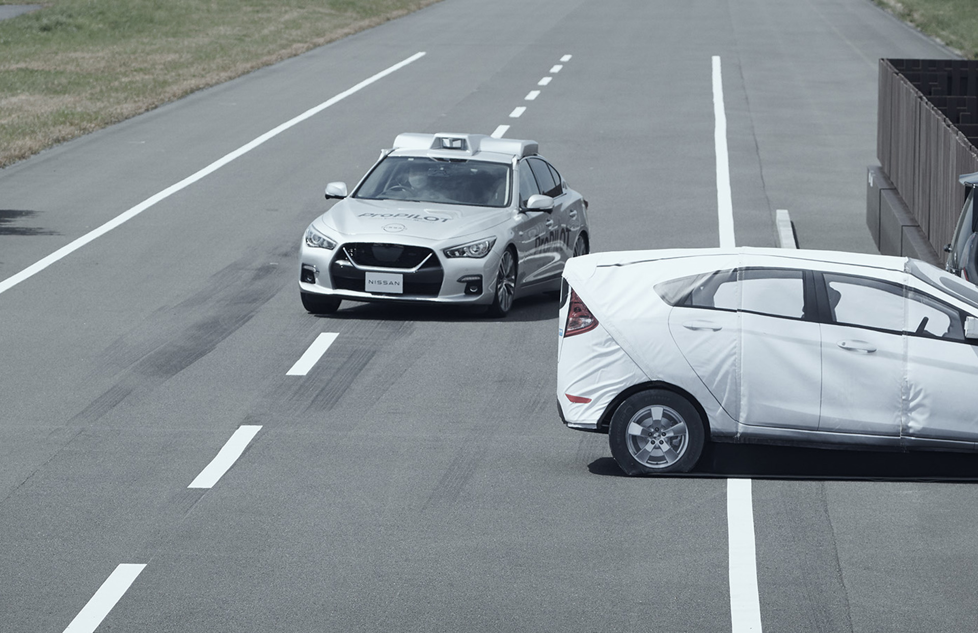 Nissan demonstrates next generation collision avoidance tech