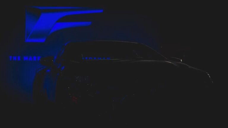 Teaser image suggests winged Lexus LC F heading to market