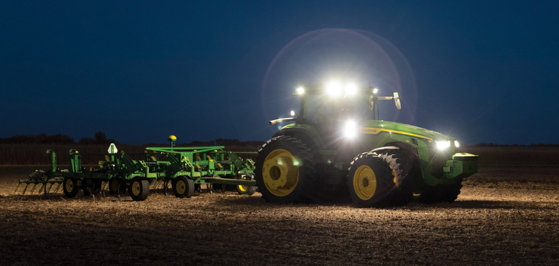 John Deere automated tractor