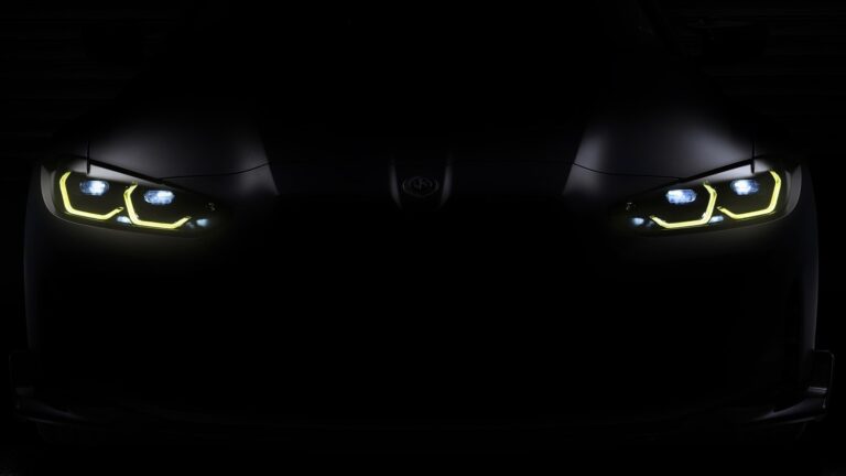 1651684382 2023 BMW M4 CSL teased ahead of debut