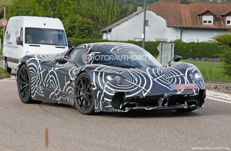 1651823250 Pagani C10 spy shots Huayra successor finally spotted