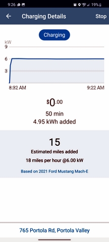 Charging screenshot