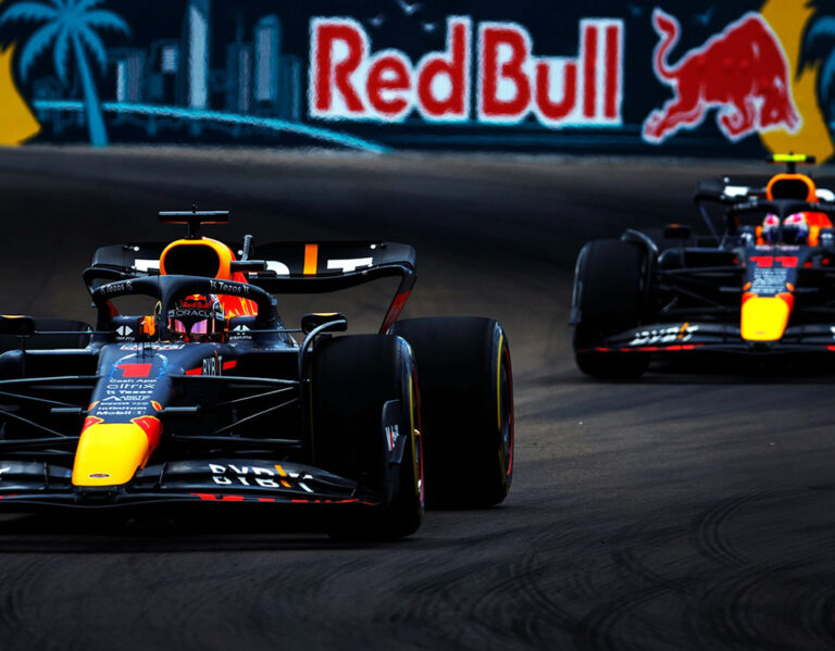 1652083746 Verstappen holds off Leclerc at 2022 F1 Miami Grand Prix