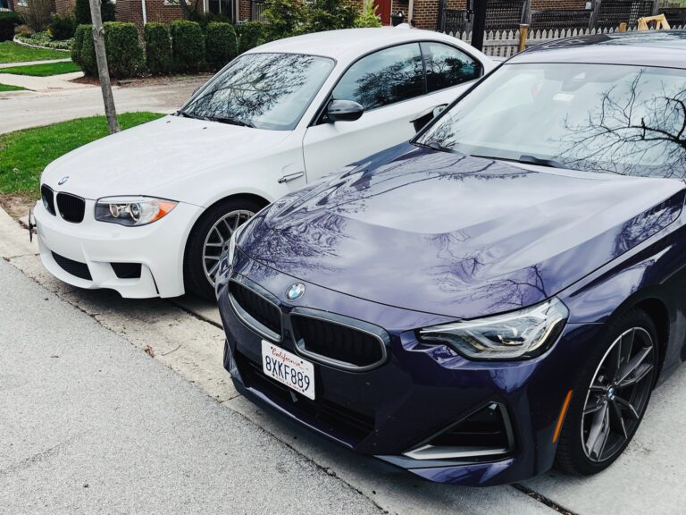1652557686 Quick Take 2022 BMW M240i vs the 2011 BMW 1M