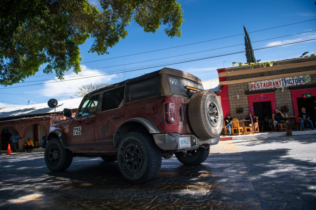 2022 Ford Bronco Wildtrak with Hoss 3.0 package at Mexican 1000