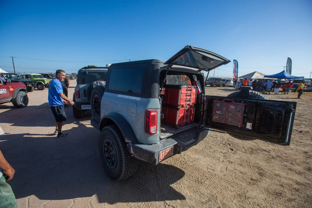 2022 Ford Bronco Wildtrak with Hoss 3.0 package at Mexican 1000