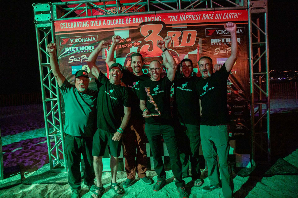 2022 Ford Bronco Wildtrak with Hoss 3.0 package at Mexican 1000