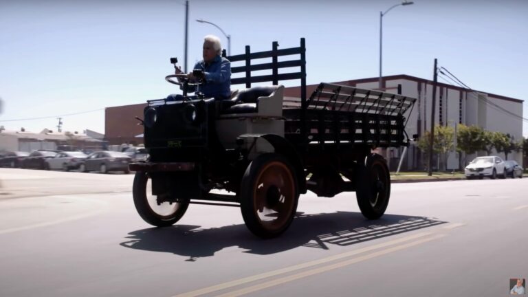 1653833182 1916 Autocar coal truck brings simpler time to Jay Lenos