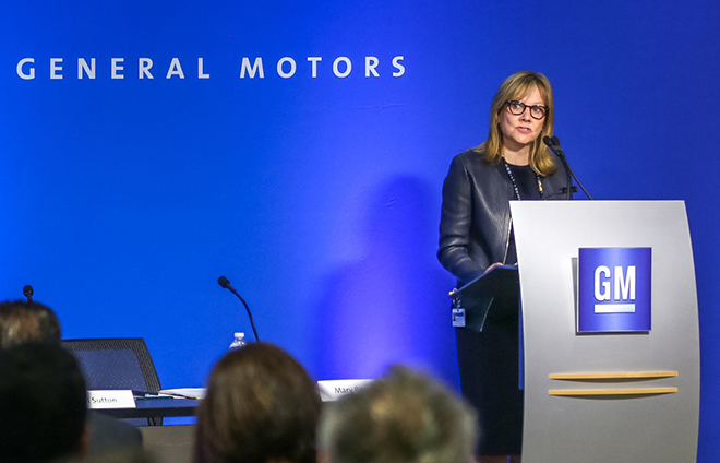 Charged EVs GM execs pay will be tied to
