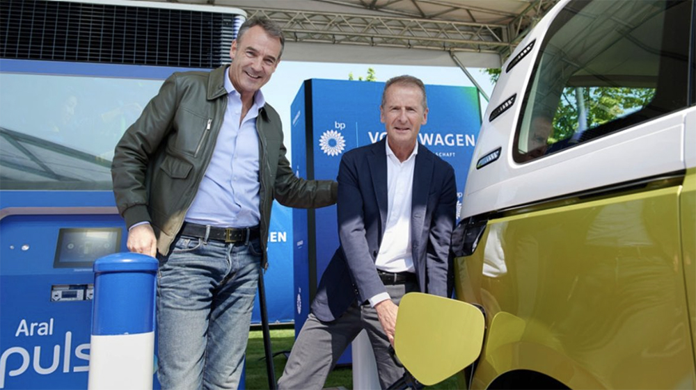 Charged EVs Volkswagen Group and bp partner to roll