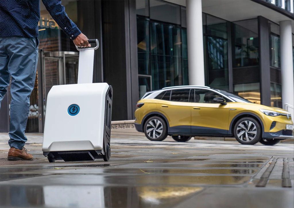 Charged EVs ZipCharges Go is a portable charging station