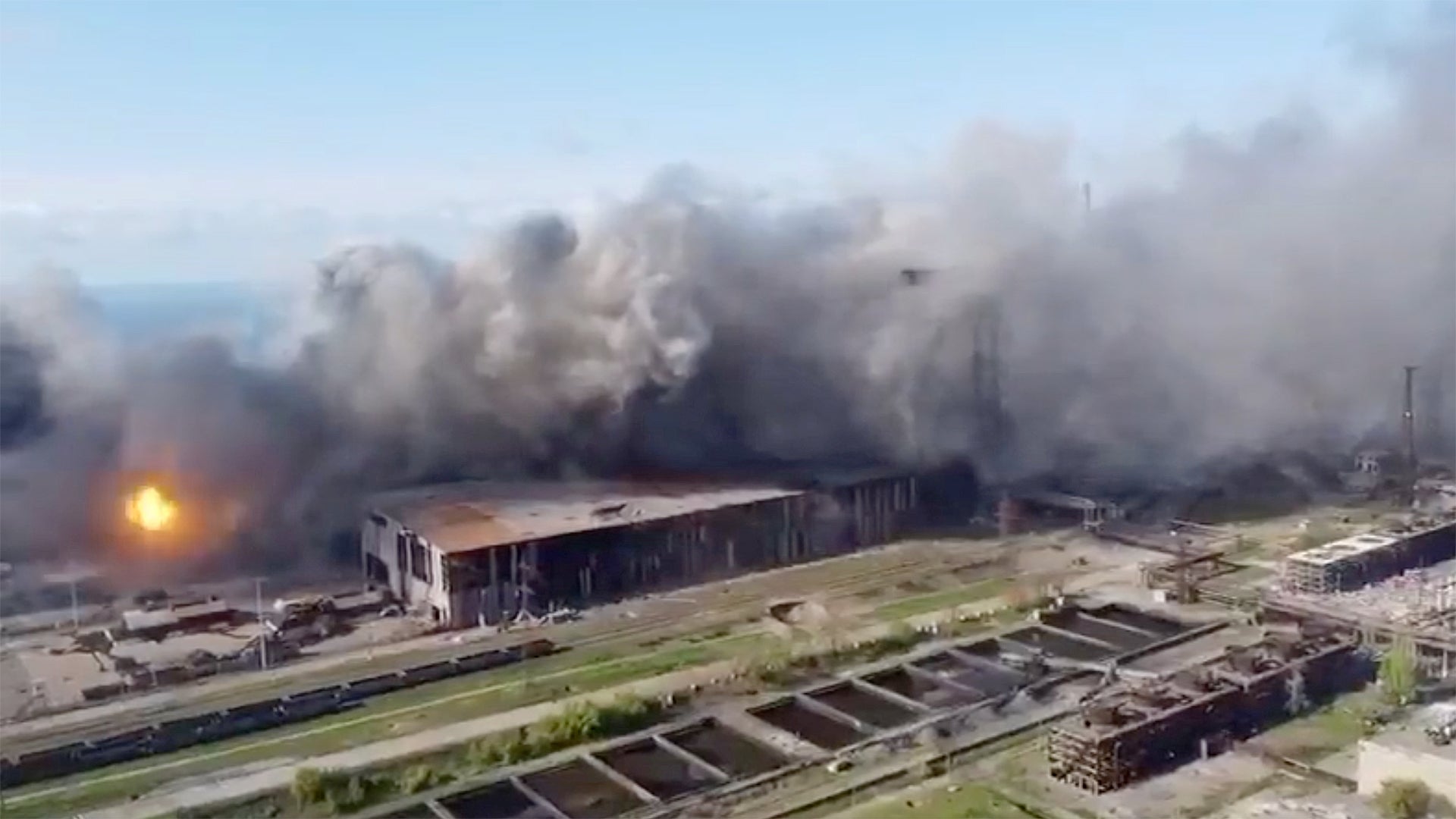 Russia Pummels Besieged Azovstal Steel Plant