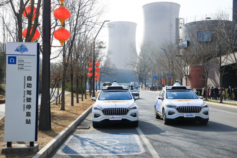 Some self driving taxi services lose safety driver in Beijing