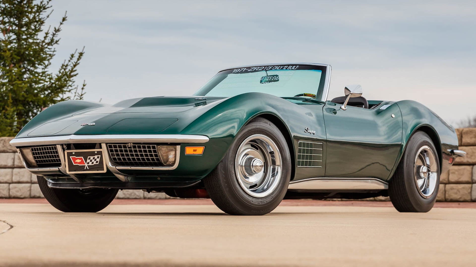 This 1971 Corvette ZR2 Convertible Headed to Auction is One