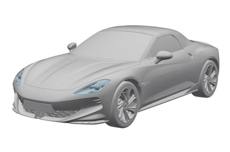 1654883999 MG electric sports car possibly revealed in patent drawings