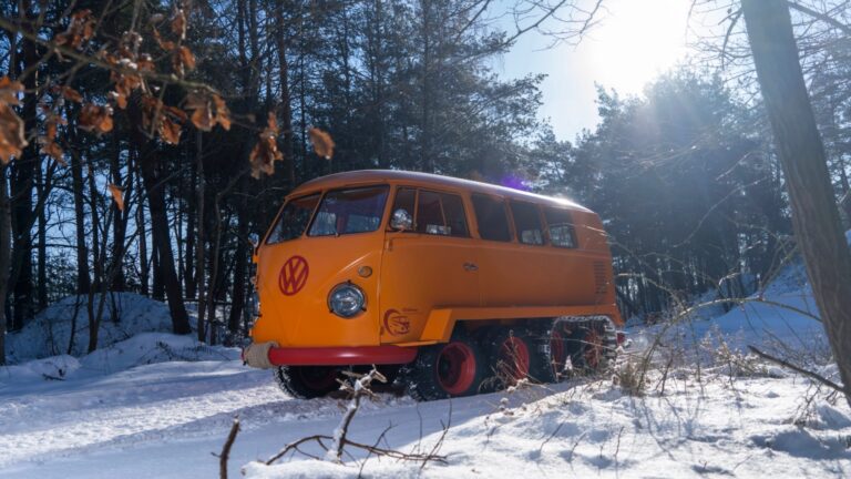 1655640065 VW Half track Fox restored and rebuilt after 60 years