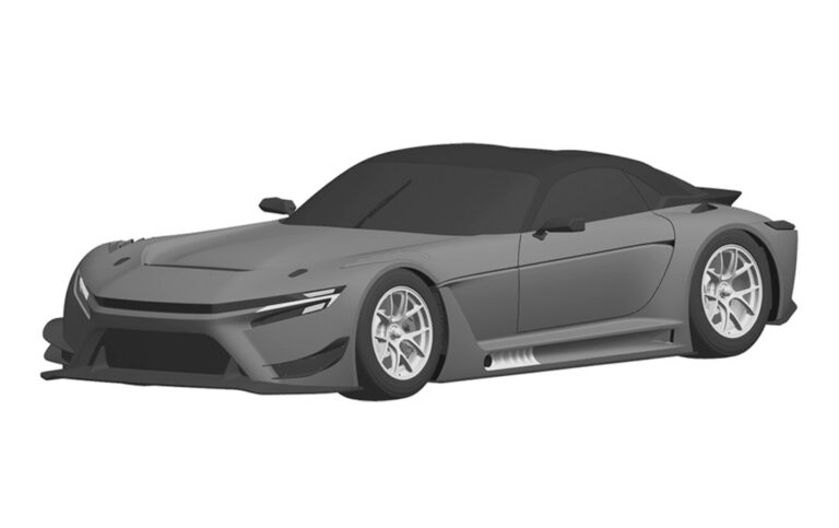 1656517747 Patent drawings for Toyota GR GT3 race car surface