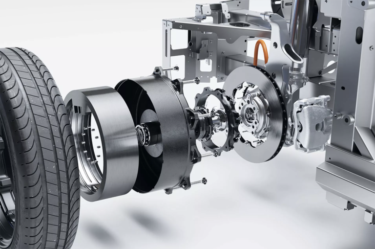 Charged EVs In wheel motor co developed by Lightyear and Elaphe