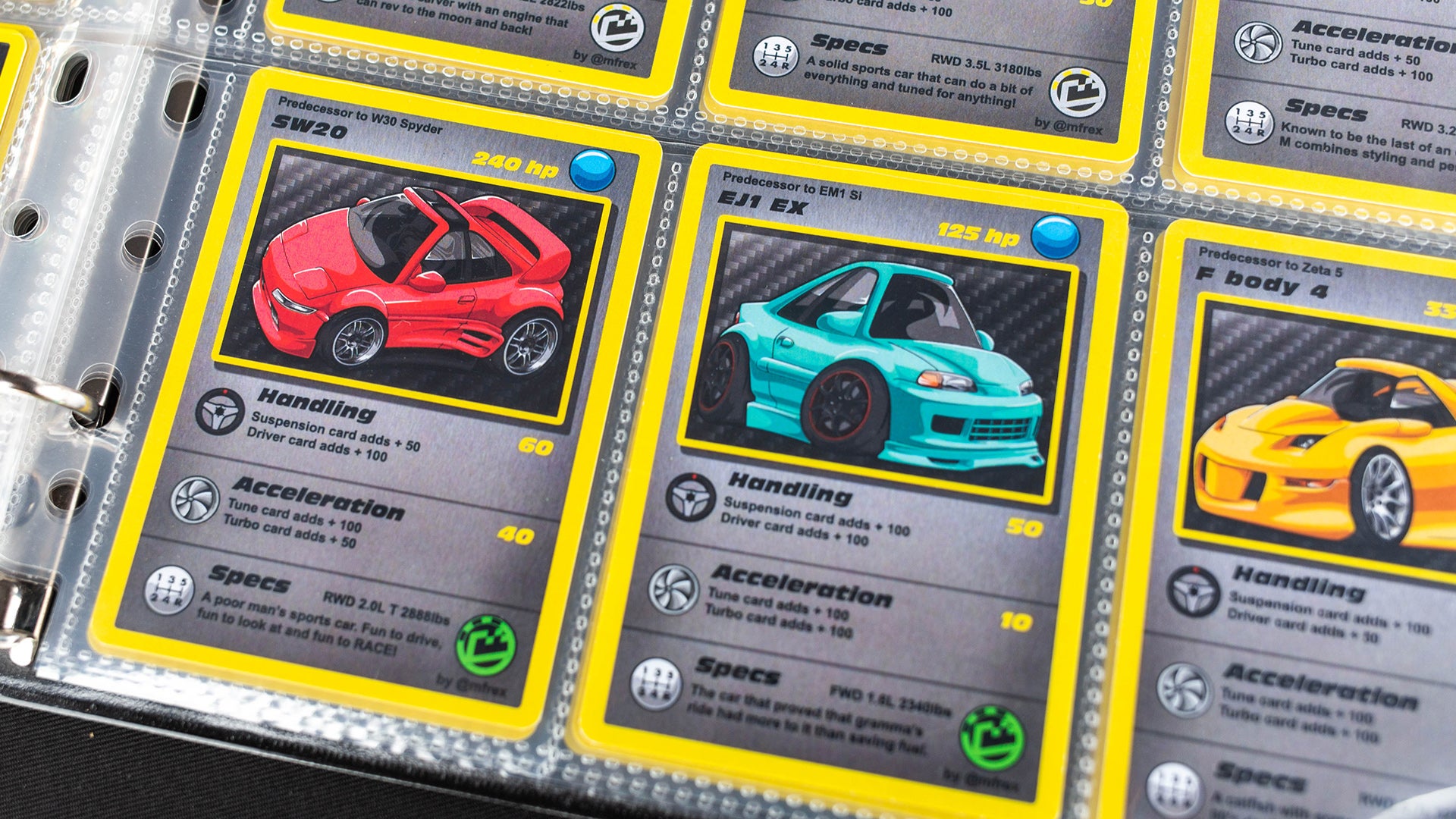 Im Obsessed With Chicane the Pokemon Style Card Game for Cars