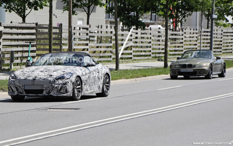1657800730 2023 BMW Z4 spy shots Minor update planned