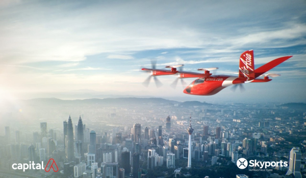 1659255255 AirAsia and Skyports partner to explore air taxi vertiport development