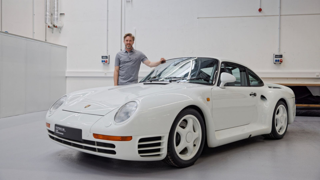 Nick Heidfeld's Porsche 959