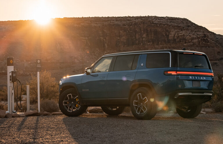 Charged EVs Entec Polymers and Rivian support public chargers