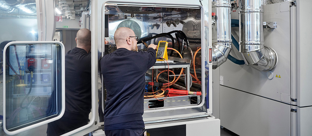 Charged EVs New Scania battery lab to include Keysights