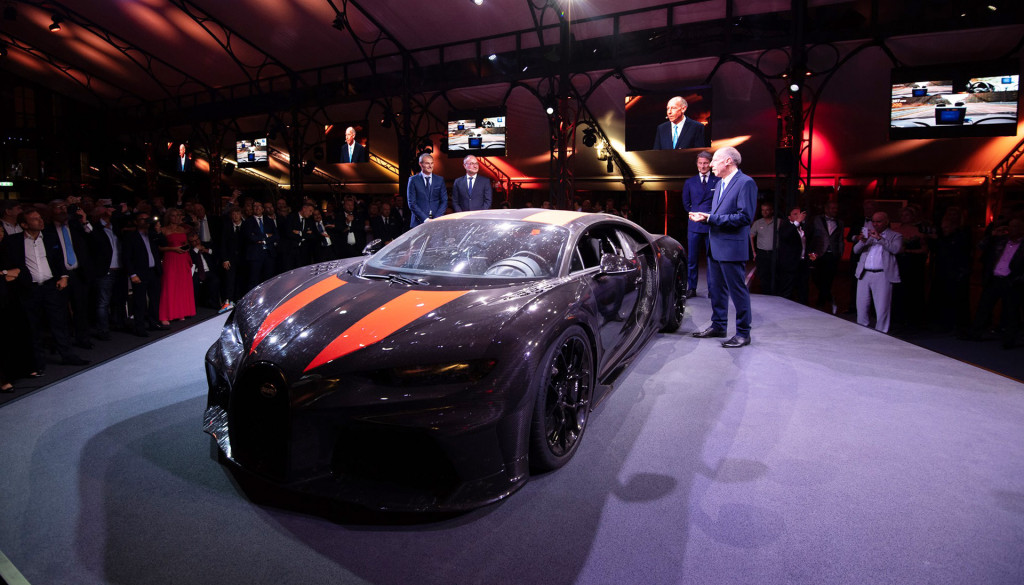 Bugatti Chiron Super Sport 300+ world record car