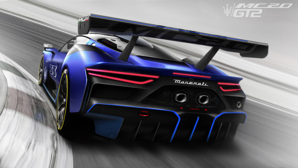 2023 Maserati MC20 GT2 race car