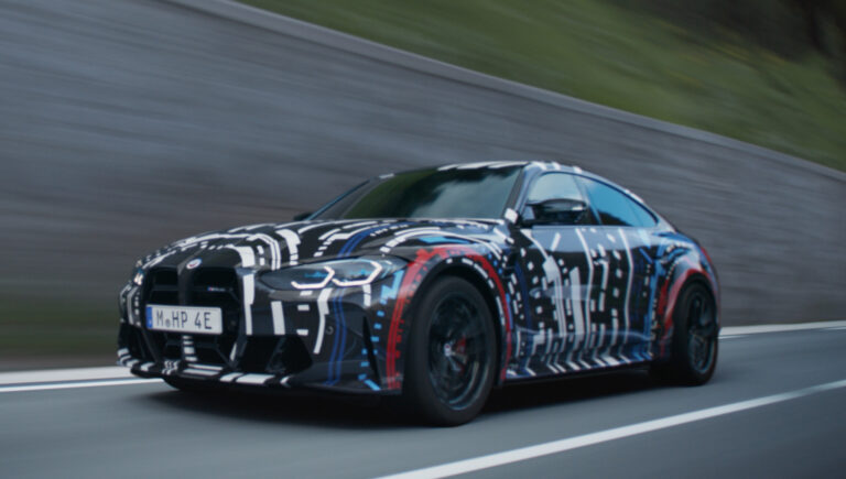 1660760113 BMW M starts testing 4 motor electric drivetrain