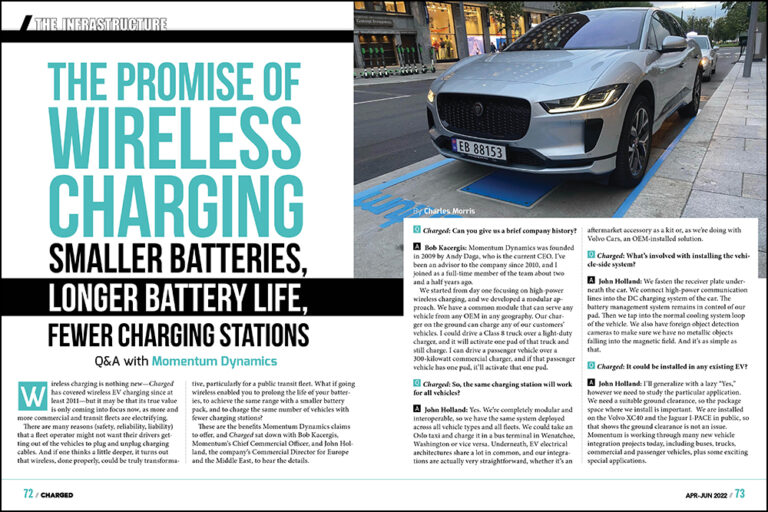 1660790104 Charged EVs The promise of wireless charging smaller batteries