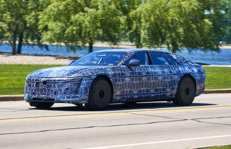 1661252409 2025 Cadillac Celestiq flagship looks imposing on the road