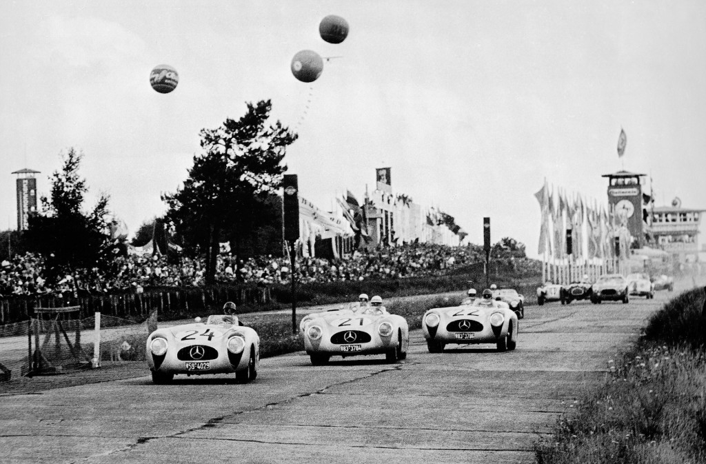 1952 Mercedes-Benz W194 race car at Nurburgring in 1952