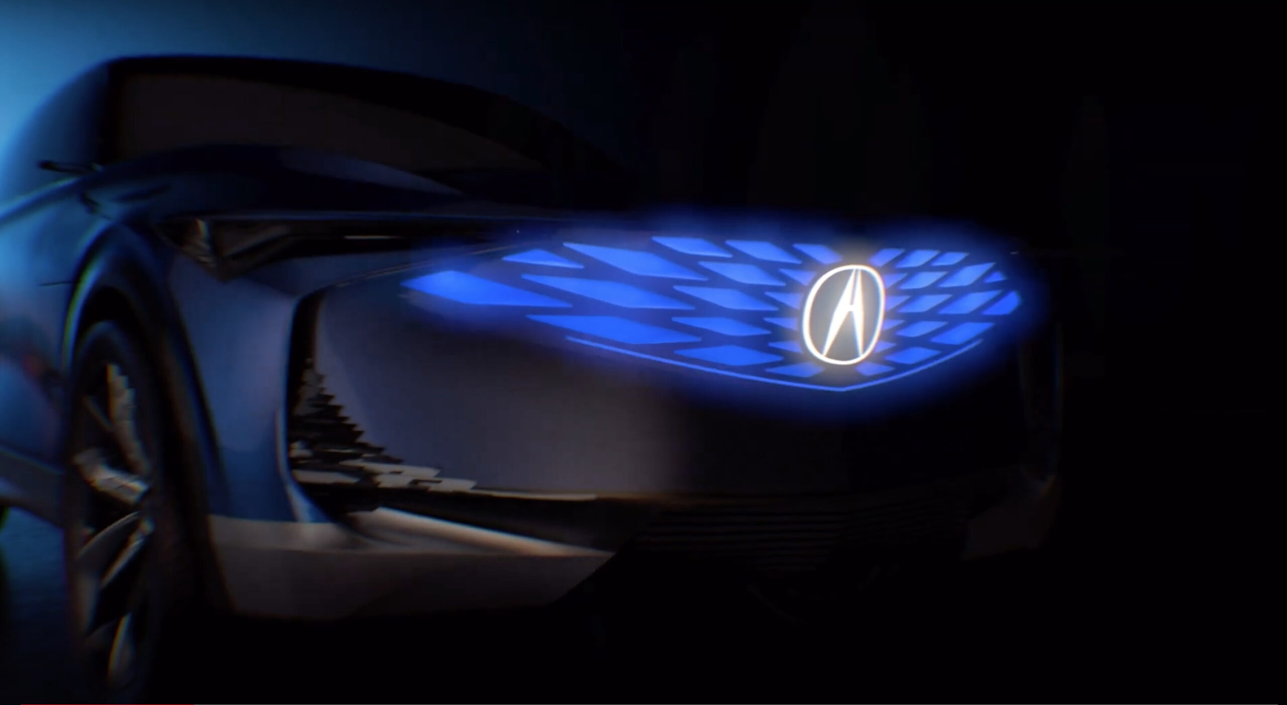 Acura Precision EV Concept teased ahead of Monterey Car Week scaled