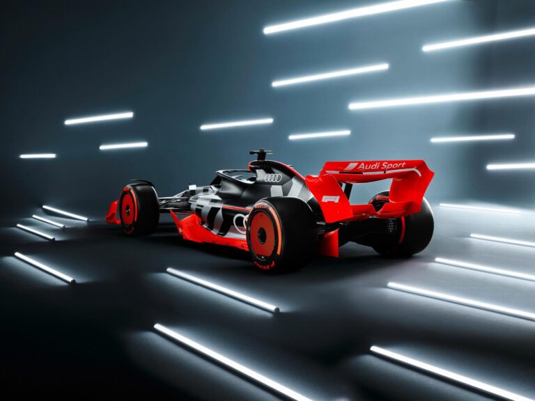 Audi F1 Car rear