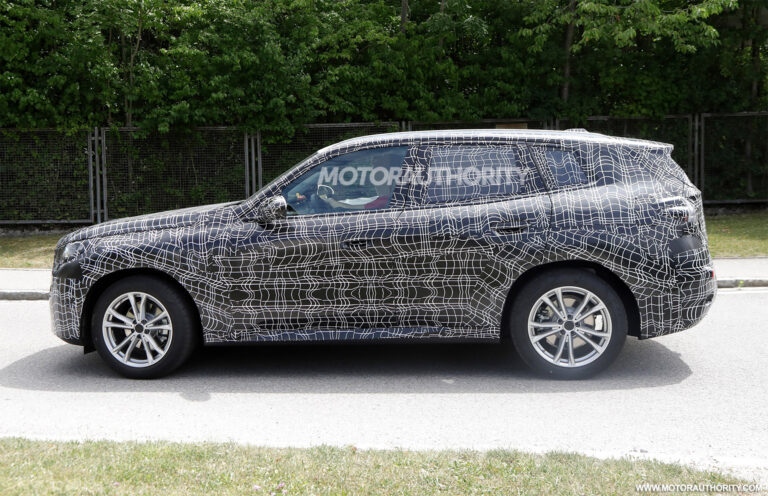 BMW X3 spy shots MG sports car Dodge EV plans