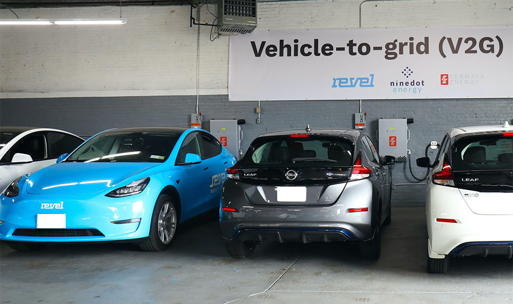 Charged EVs Revel Fermata and NineDot launch grid connected V2G