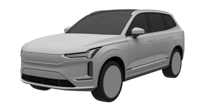 Patent drawings likely reveal Volvo XC90s electric successor